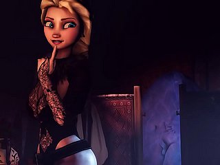 El secreto de dispirit reina Elsa (congelado)