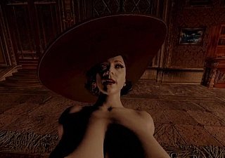 Lady Dimitrescu captura Ethan Winters - Resident Evil Shire