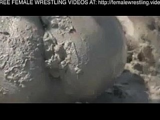 Girls wrestling with a catch scandal