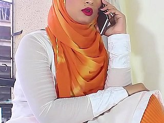 Salma xxx moslimmeisje Shagging vriend Hindi Audio vuil