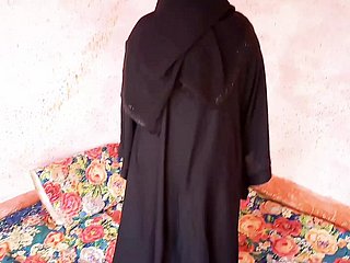 Pakistani hijab girl far enduring fucked MMS hardcore