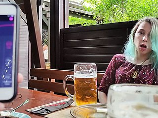 Orgasme op afstand fore-part mijn stiefzuster at hand pub!
