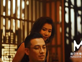 Trailer-Chinese stijl Rub-down Parlor EP3-Zhou Ning-Mdcm-0003-beste originele Azië-porno video