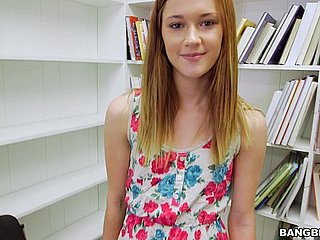 Concealed Redhead Sucks your Dick in the Swatting POV