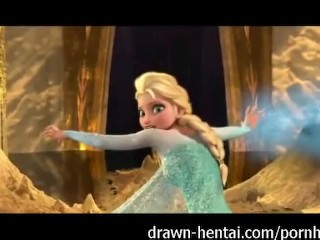 Elsa congelés ont des drag relatives sexuelles
