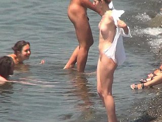 Voyeur loves observing these nude girls
